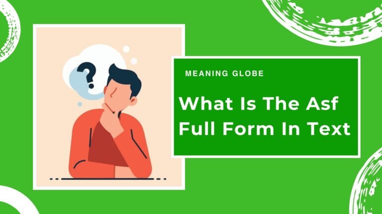Asf Full Form In Text
