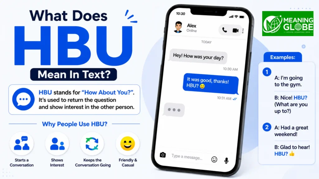 What does HBU mean in texting