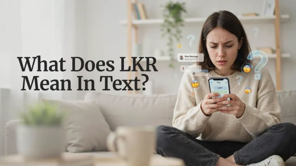 what do lkr mean in text