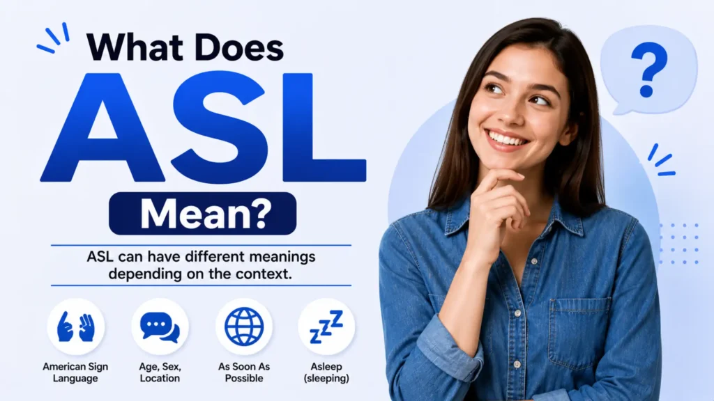 what does asl mean in slang