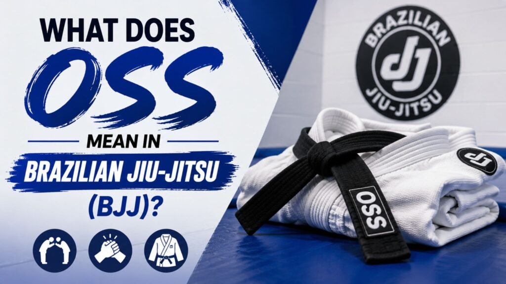 what does oss mean in bjj