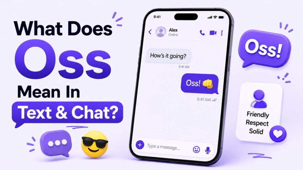 what does oss mean in slang