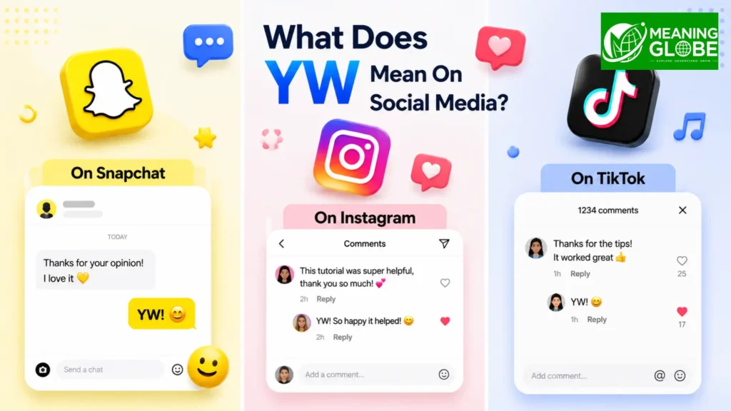 what is yw in text