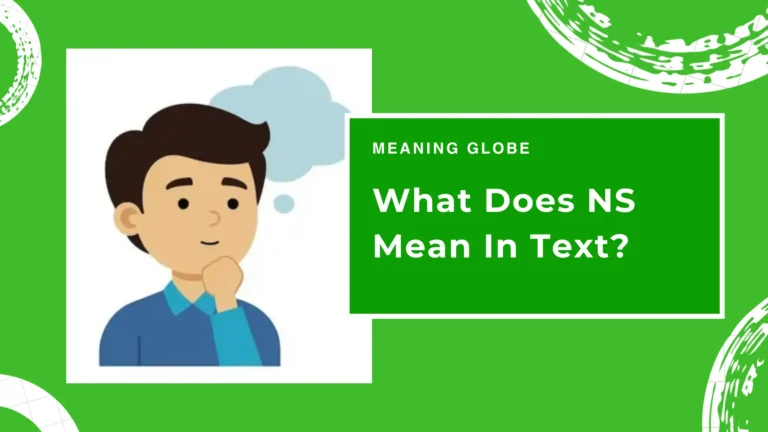 NS Mean In Text