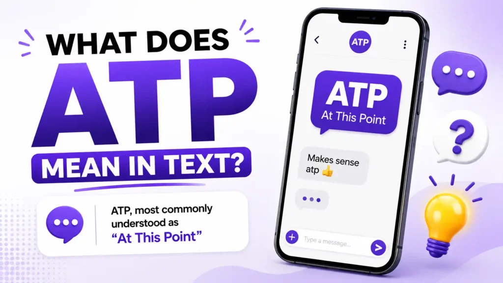 what atp mean in text