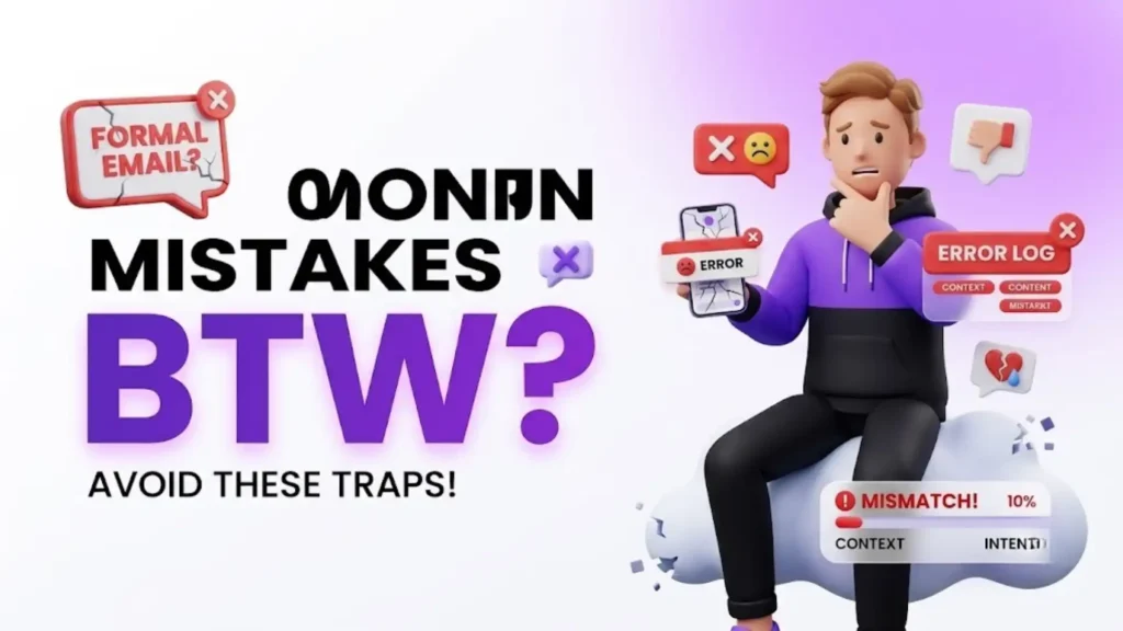 what btw mean in text