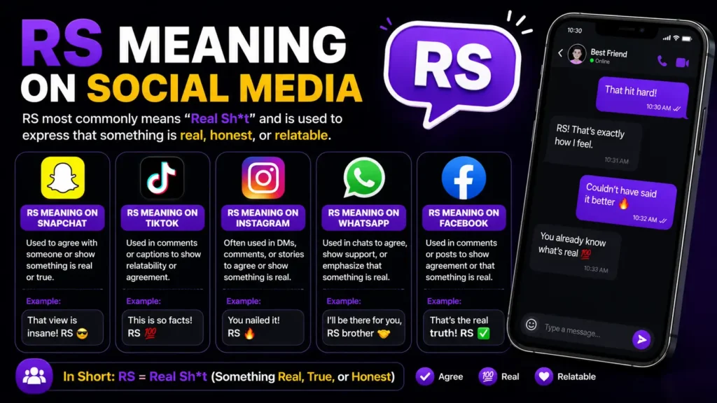 what does rs mean on instagram