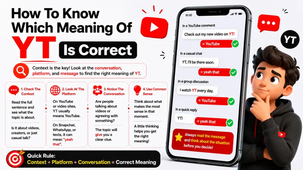 what yt mean